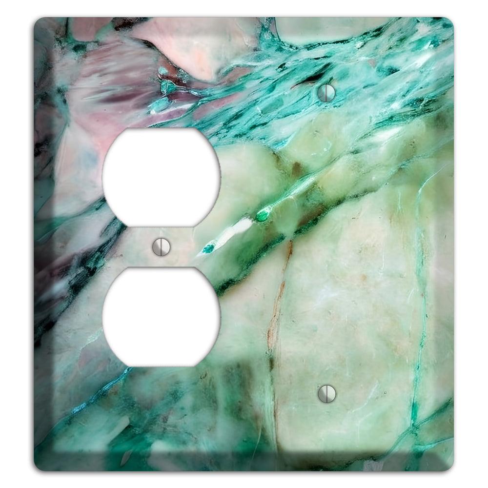 Monte Carlo Marble Duplex / Blank Wallplate