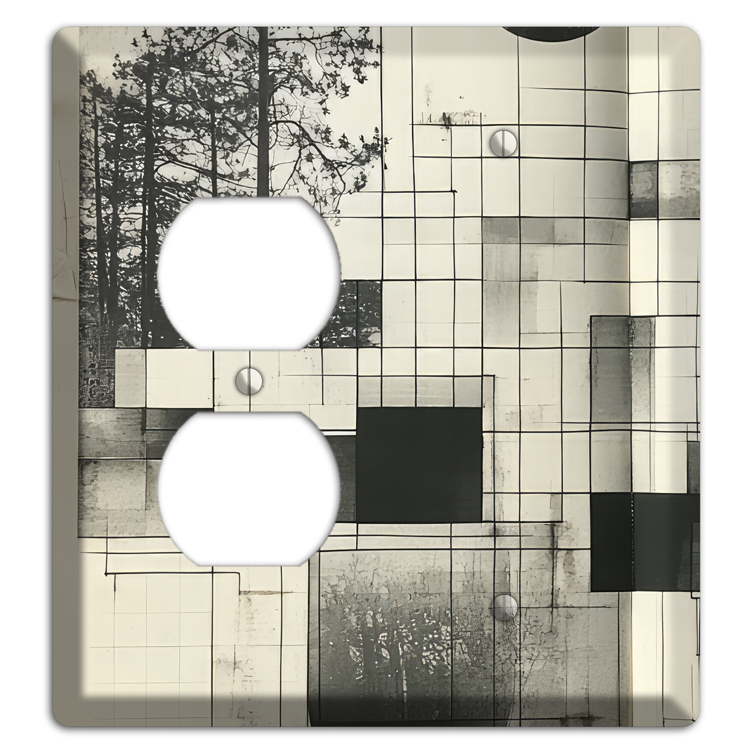Cartographer's Dream Duplex / Blank Wallplate