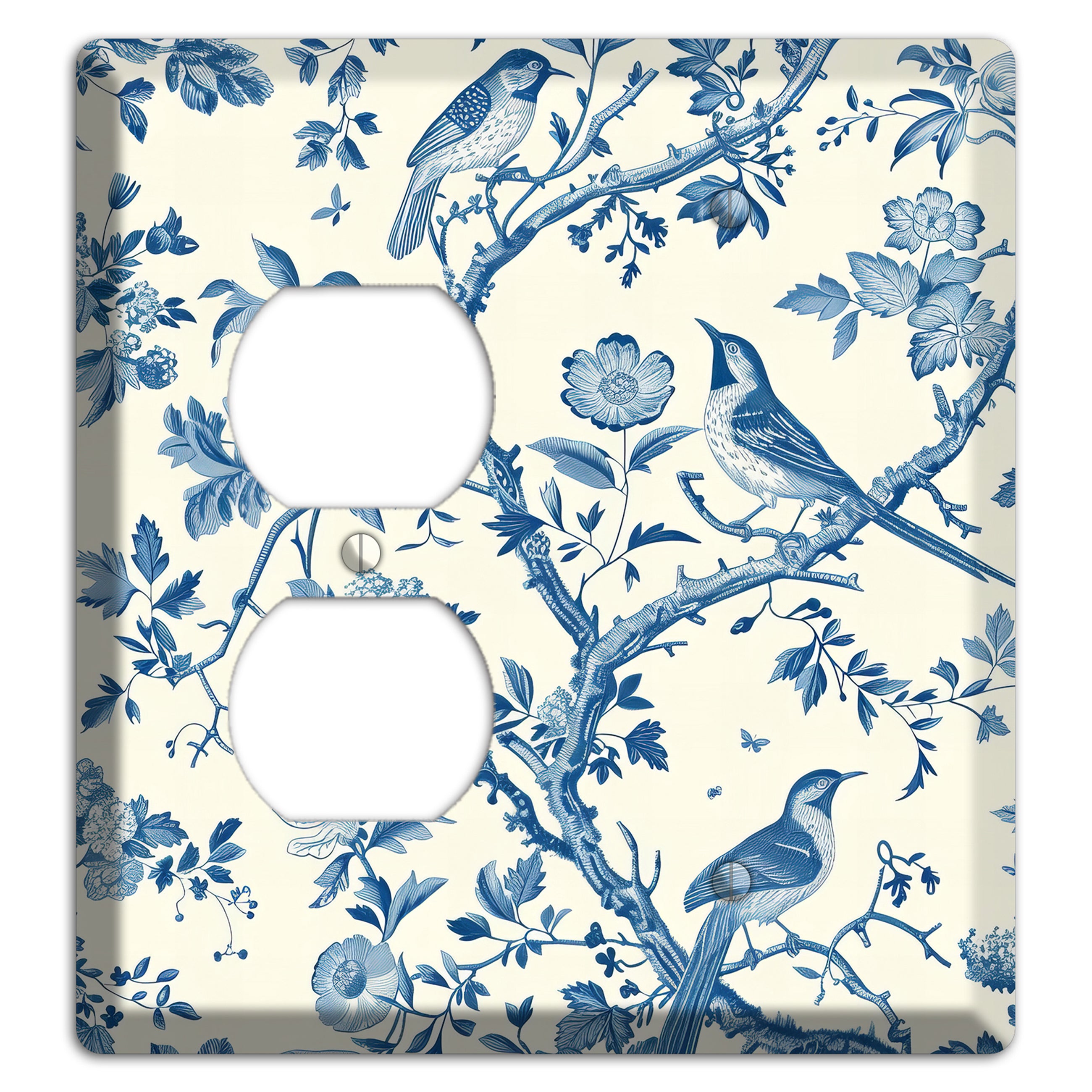 Birdsong & Branch Duplex / Blank Wallplate