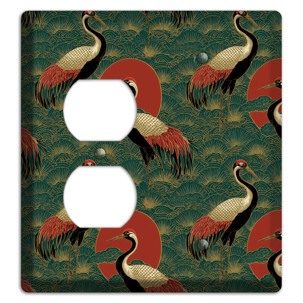 Jade Sun Sentinels Duplex / Blank Wallplate