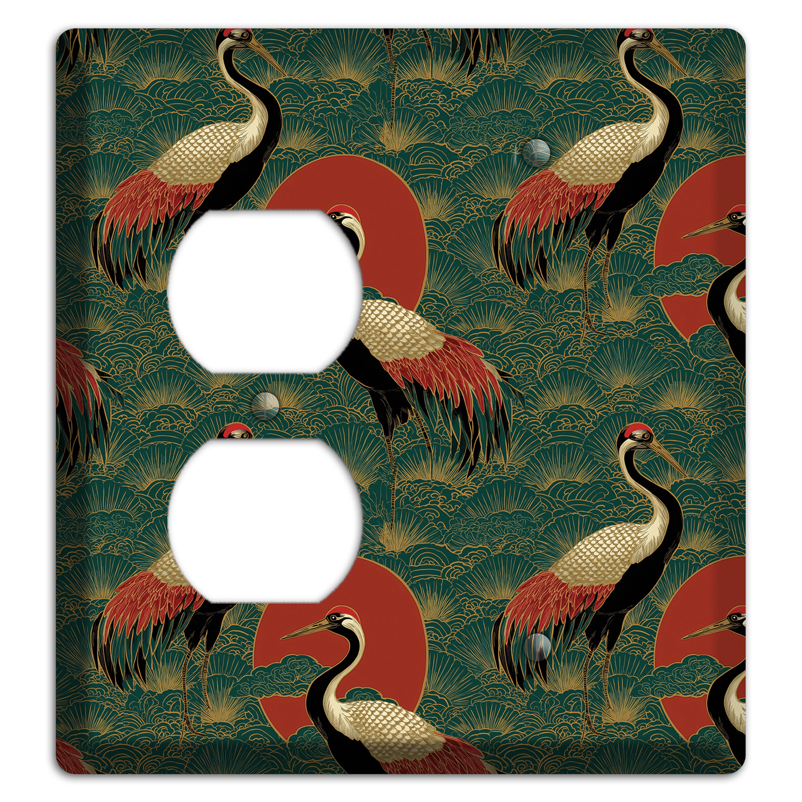 Jade Sun Sentinels Duplex / Blank Wallplate