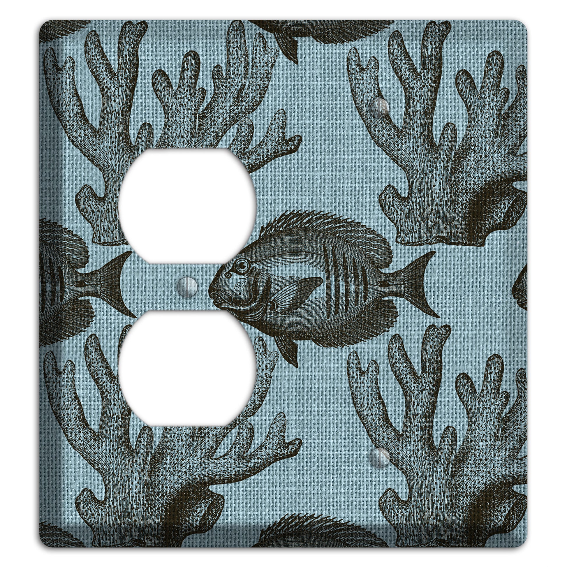 Reef Encounter Duplex / Blank Wallplate