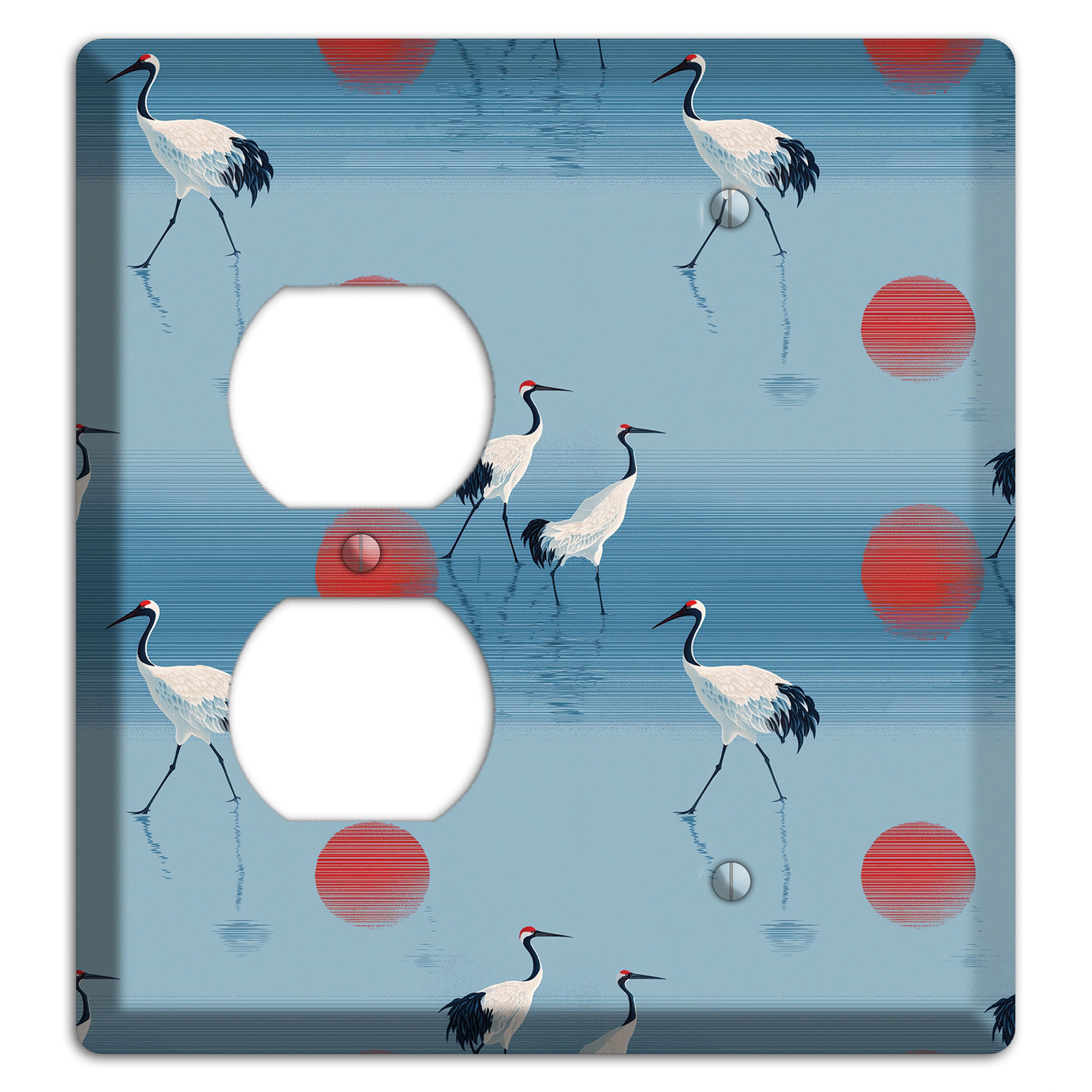 Scarlet Sun Shallows Duplex / Blank Wallplate