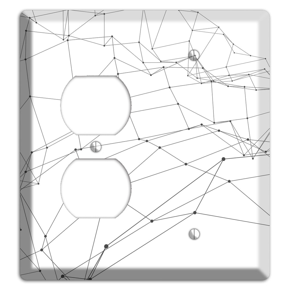 Woven Signal Web Duplex / Blank Wallplate