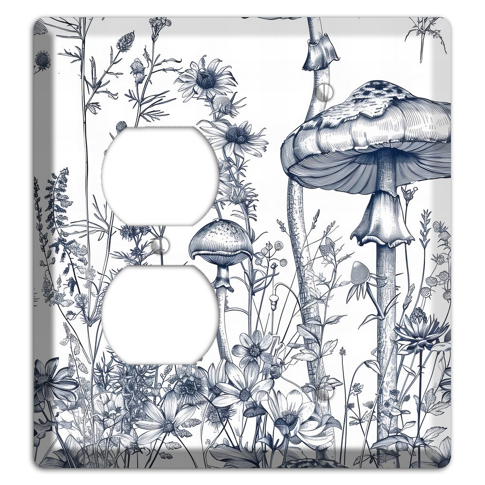 Forager's Meadow Spell Duplex / Blank Wallplate