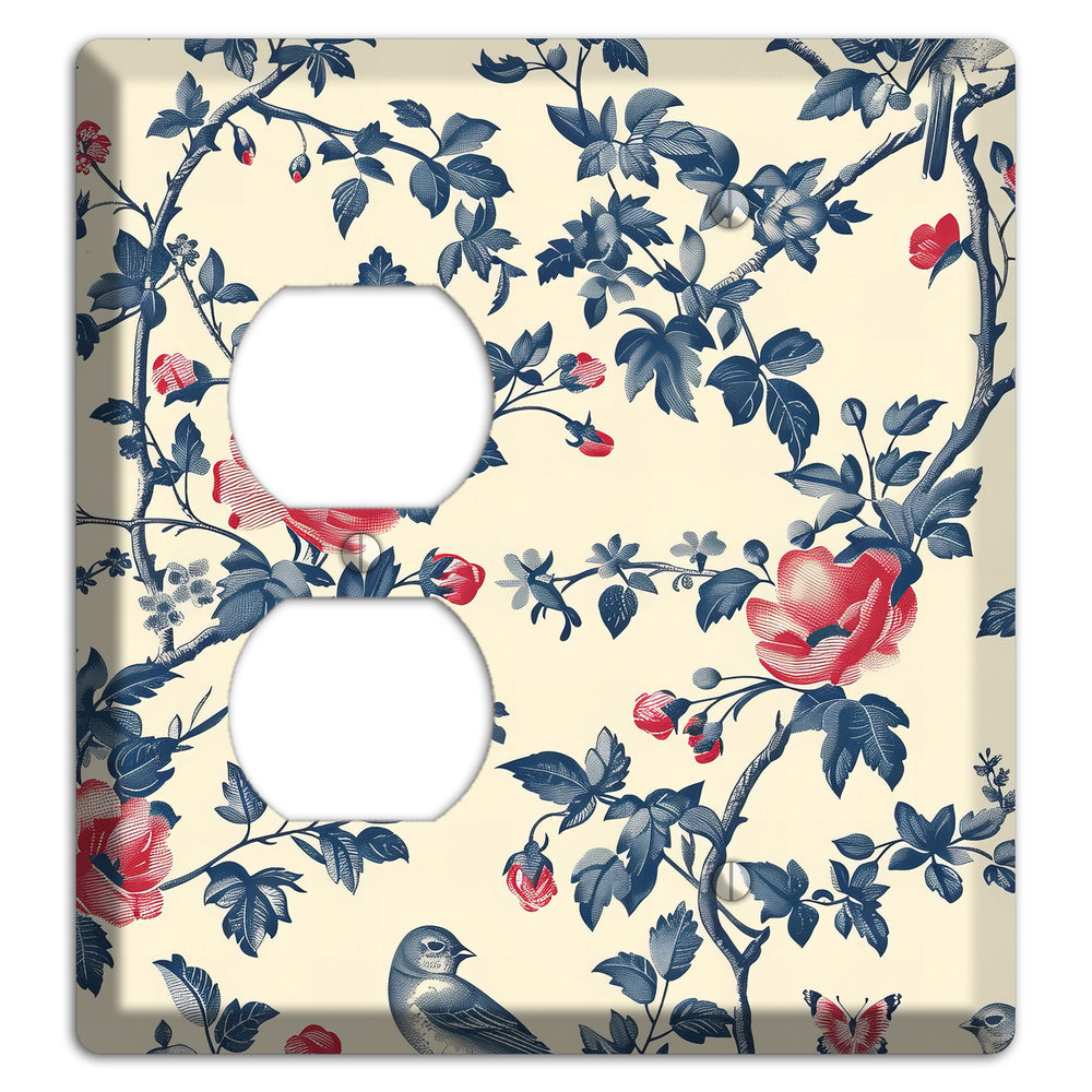 Songbirds & Thorns Duplex / Blank Wallplate