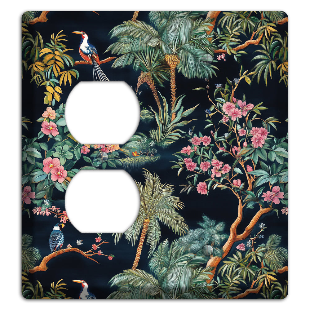 Jungle Nocturne Duplex / Blank Wallplate