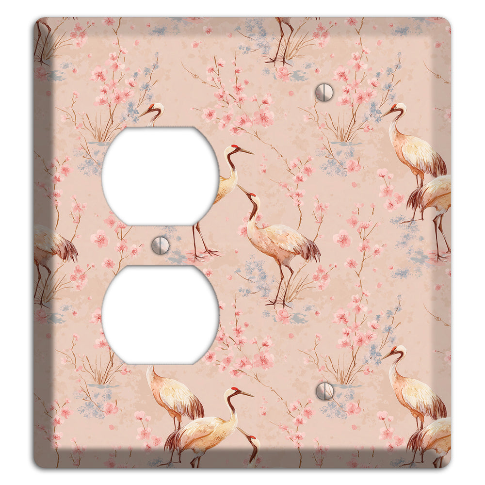 Blush Sakura Passage Duplex / Blank Wallplate