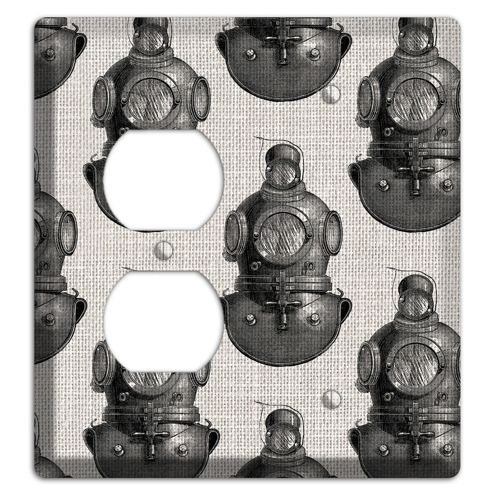 Deep Diver Duplex / Blank Wallplate
