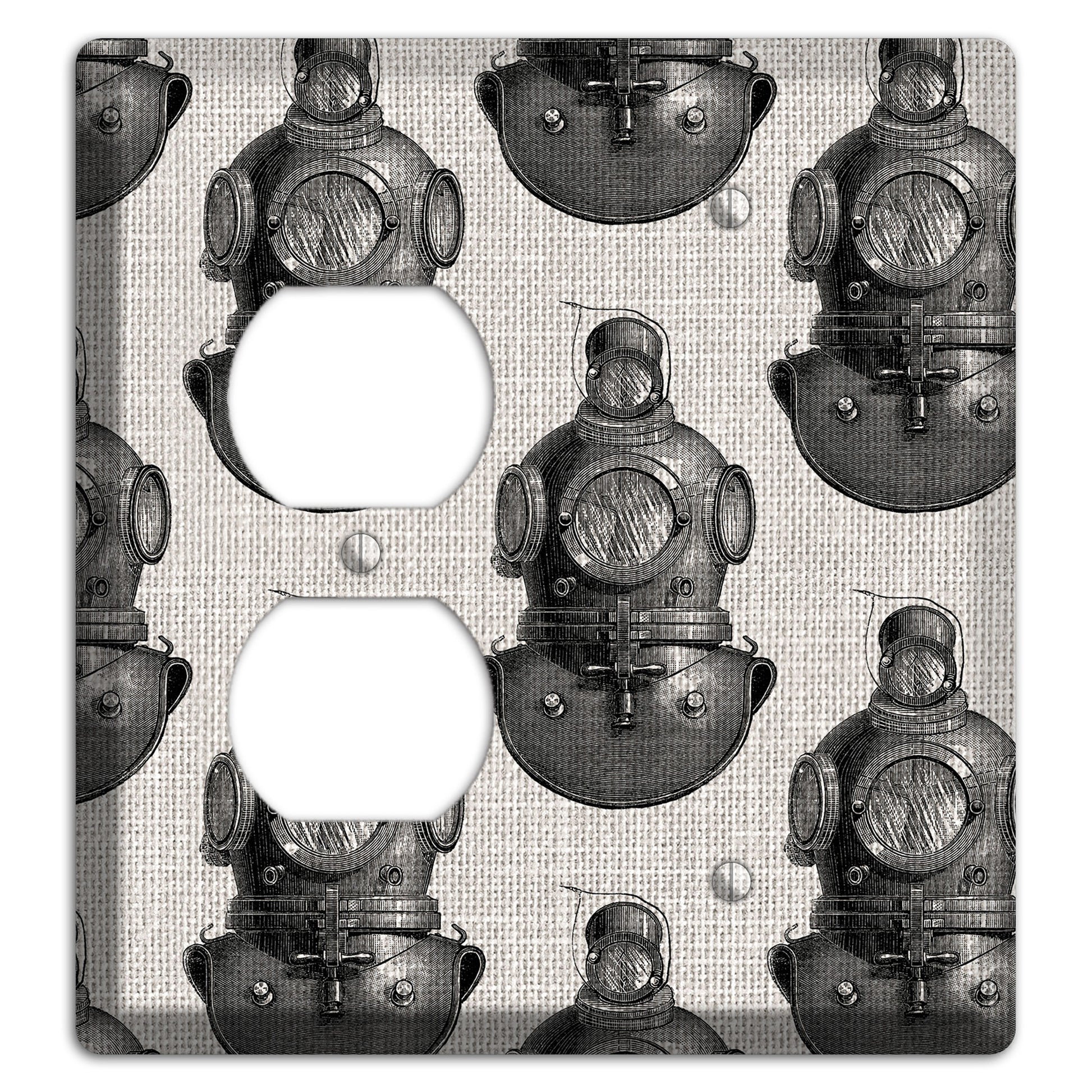 Deep Diver Duplex / Blank Wallplate