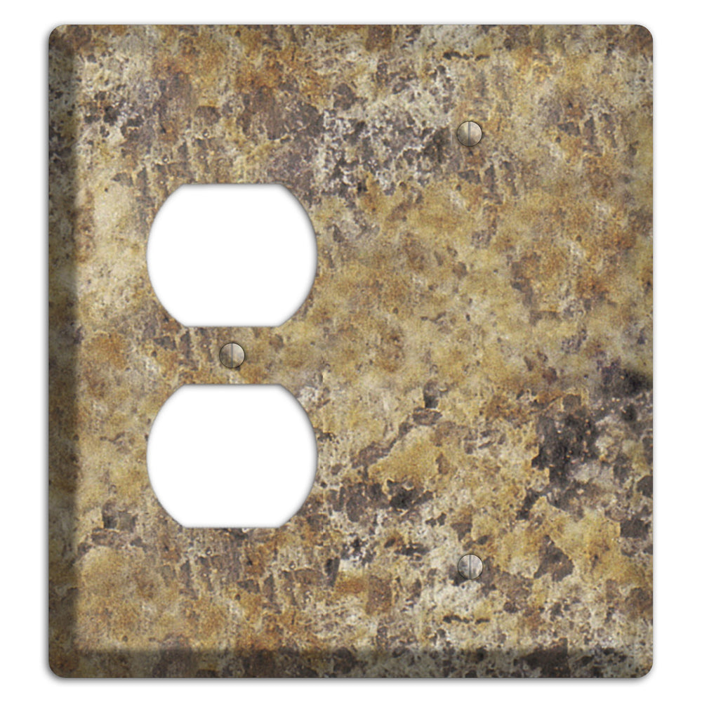 Venetian Gold Granite Duplex / Blank Wallplate