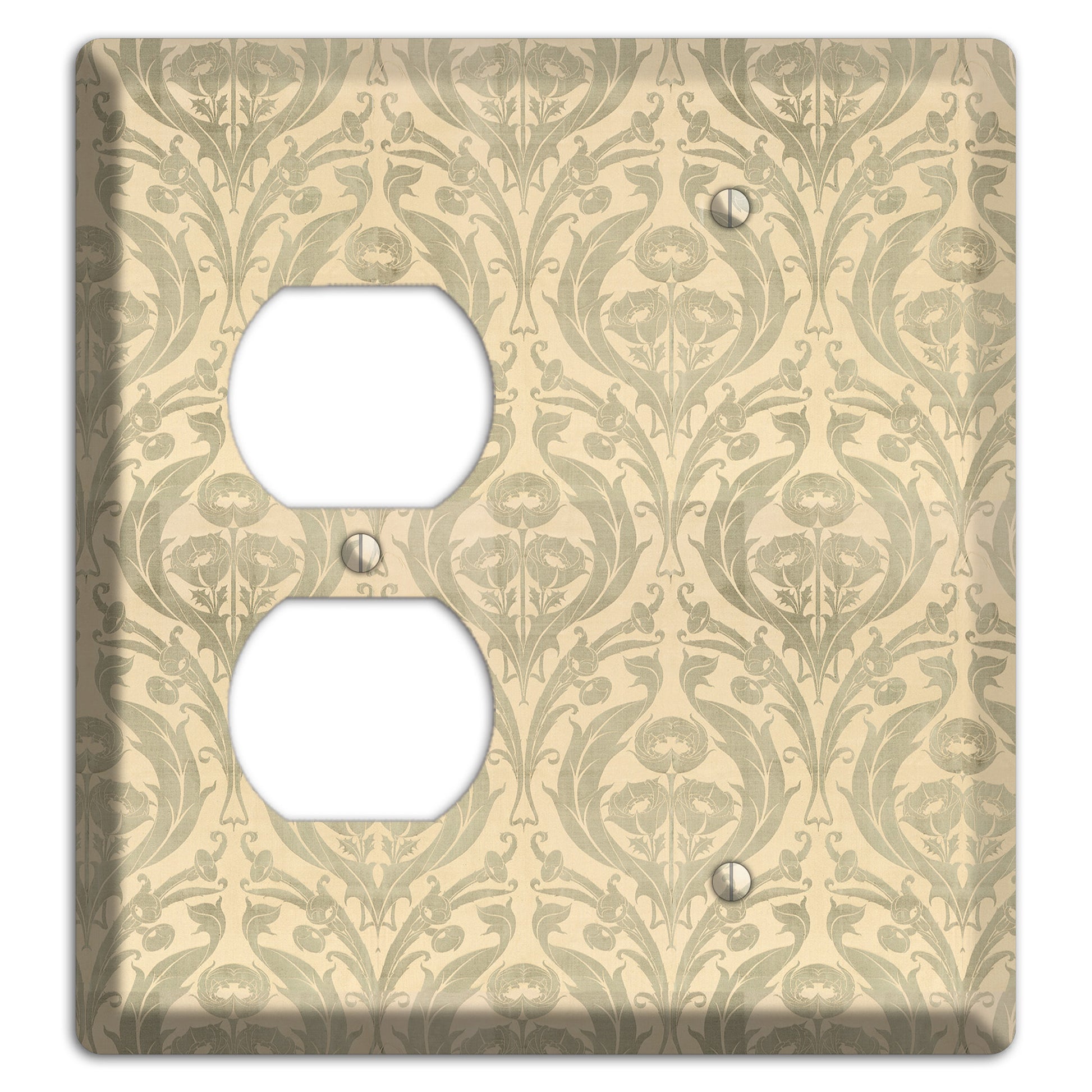 Whispered Thistle Duplex / Blank Wallplate
