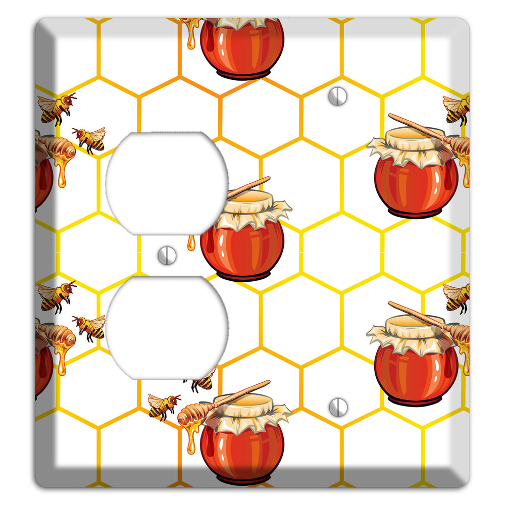 Honeypot & Hive Duplex / Blank Wallplate