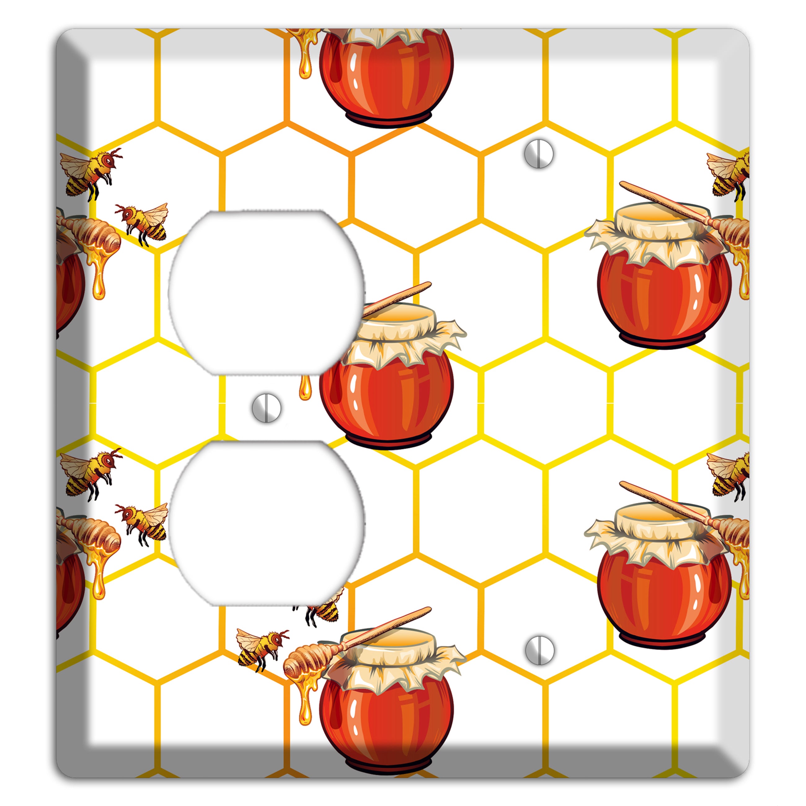 Honeypot & Hive Duplex / Blank Wallplate