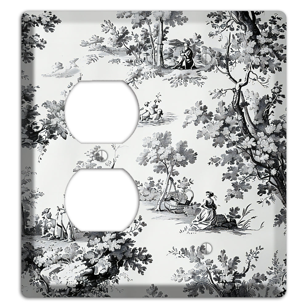 Pastoral Whisper Duplex / Blank Wallplate