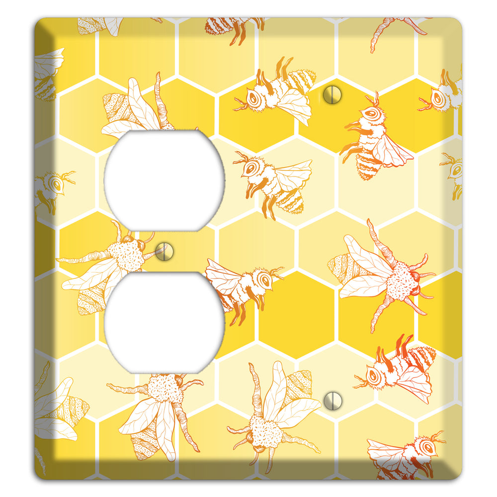 Hive & Flutter Duplex / Blank Wallplate