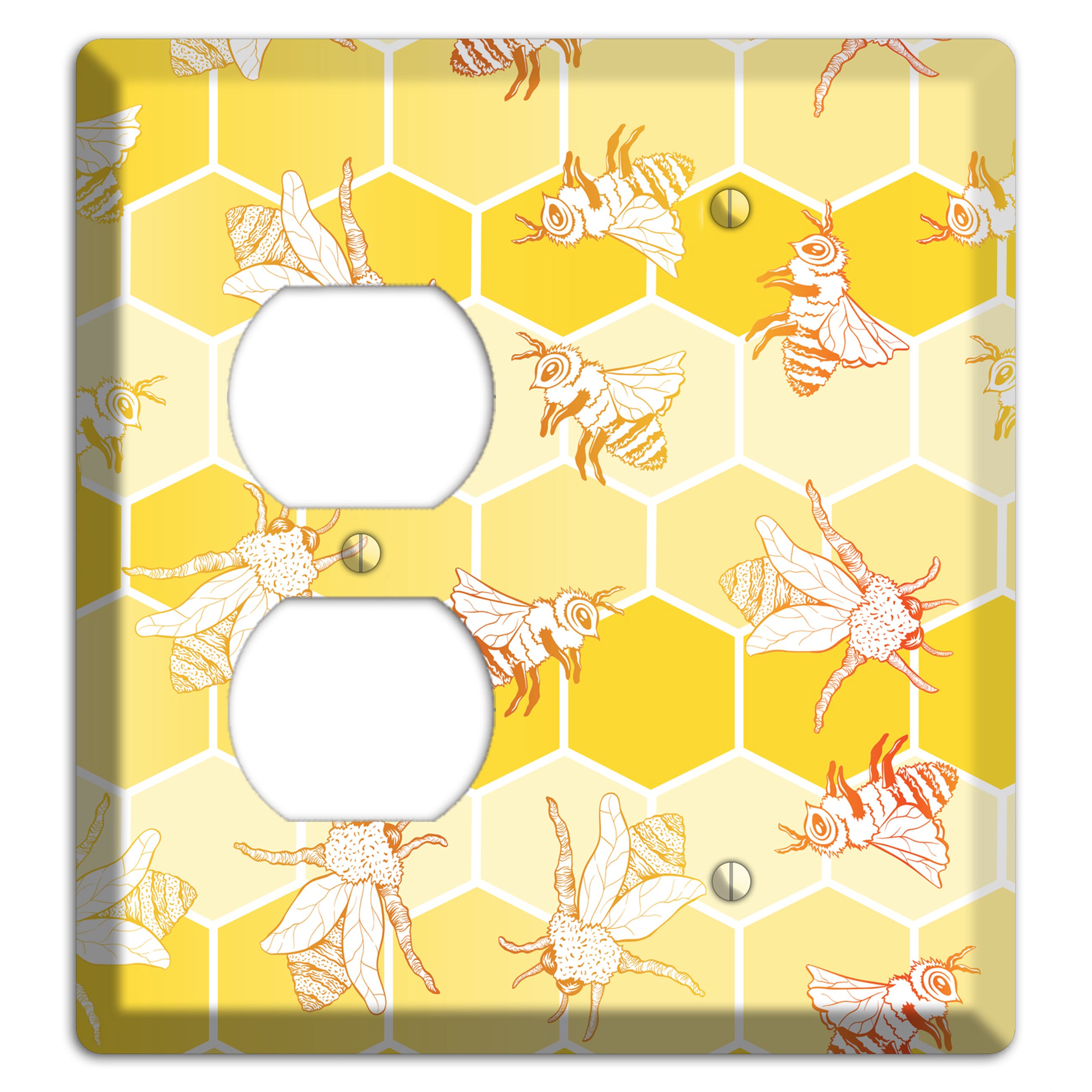 Hive & Flutter Duplex / Blank Wallplate