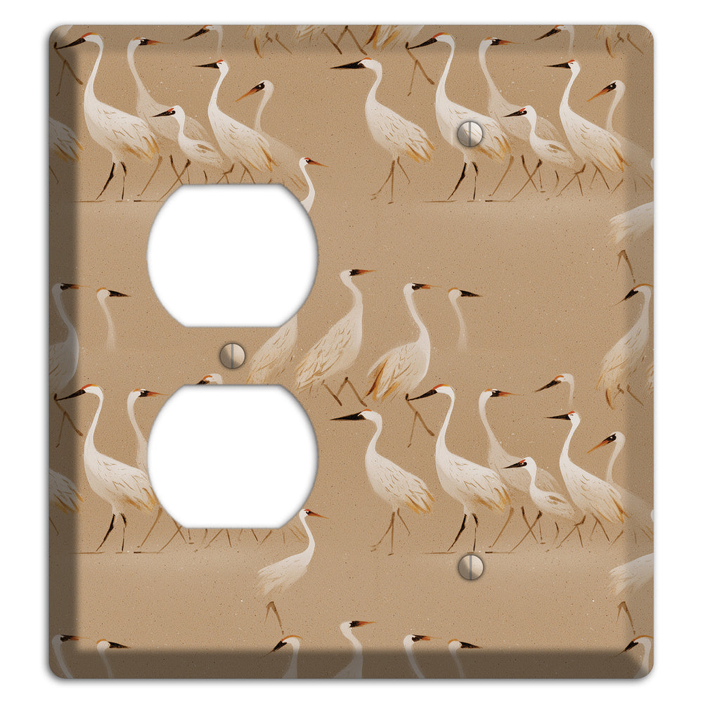 Sandy Shore Gathering Duplex / Blank Wallplate