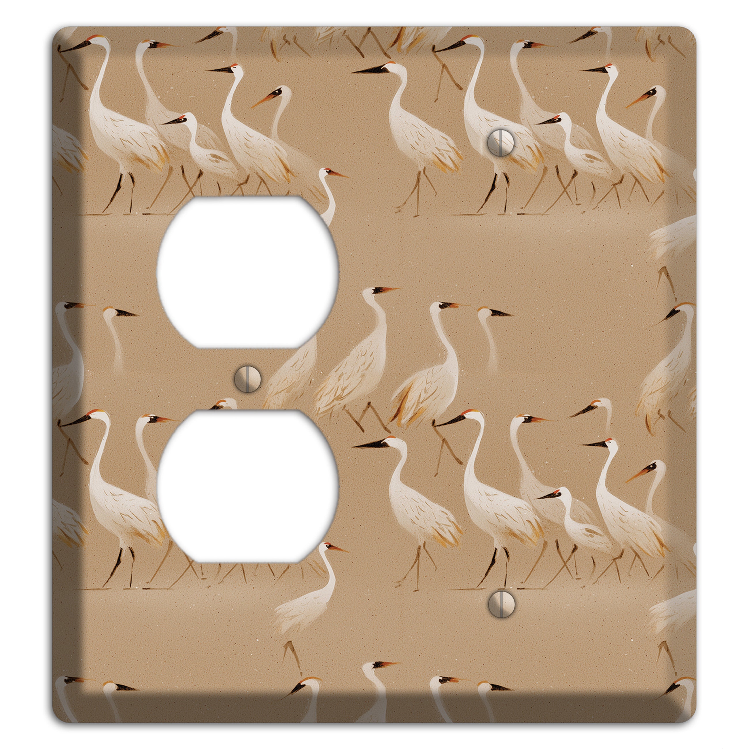 Sandy Shore Gathering Duplex / Blank Wallplate