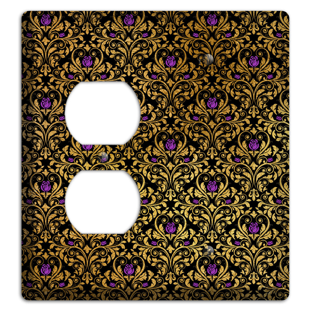 Gilded Masquerade Duplex / Blank Wallplate