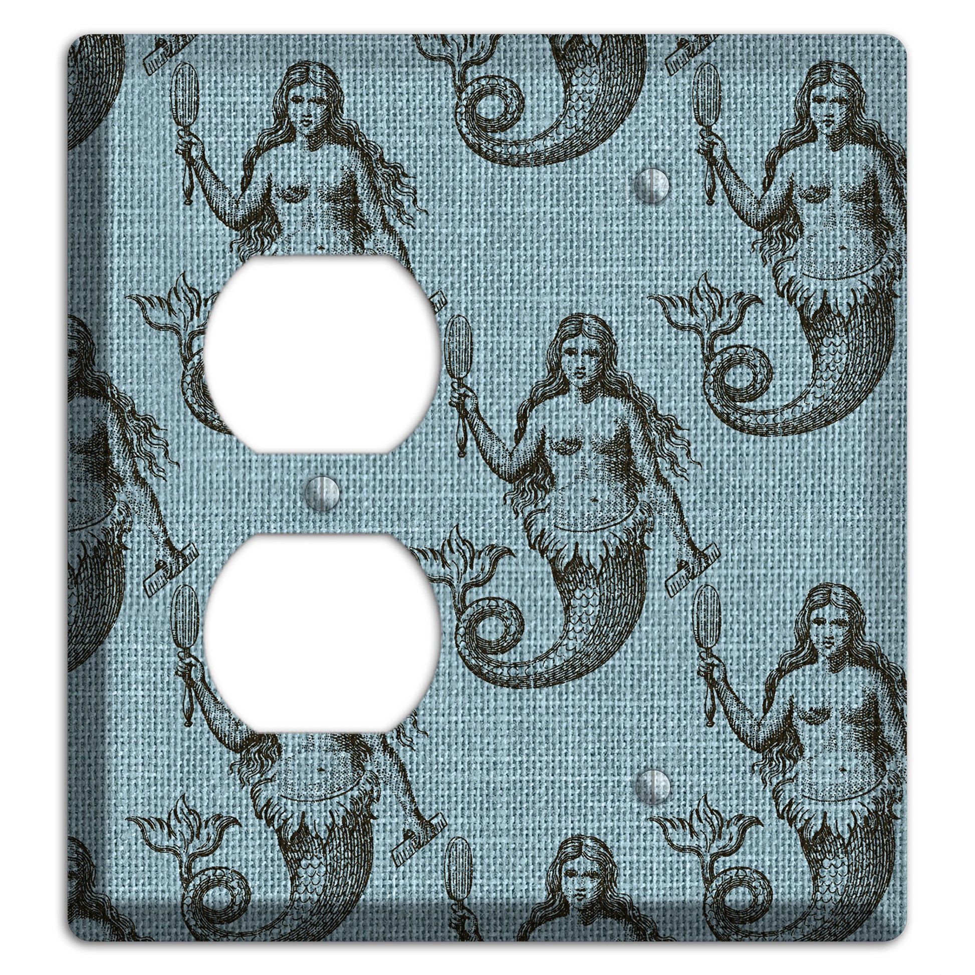 Siren’s Reflection Duplex / Blank Wallplate