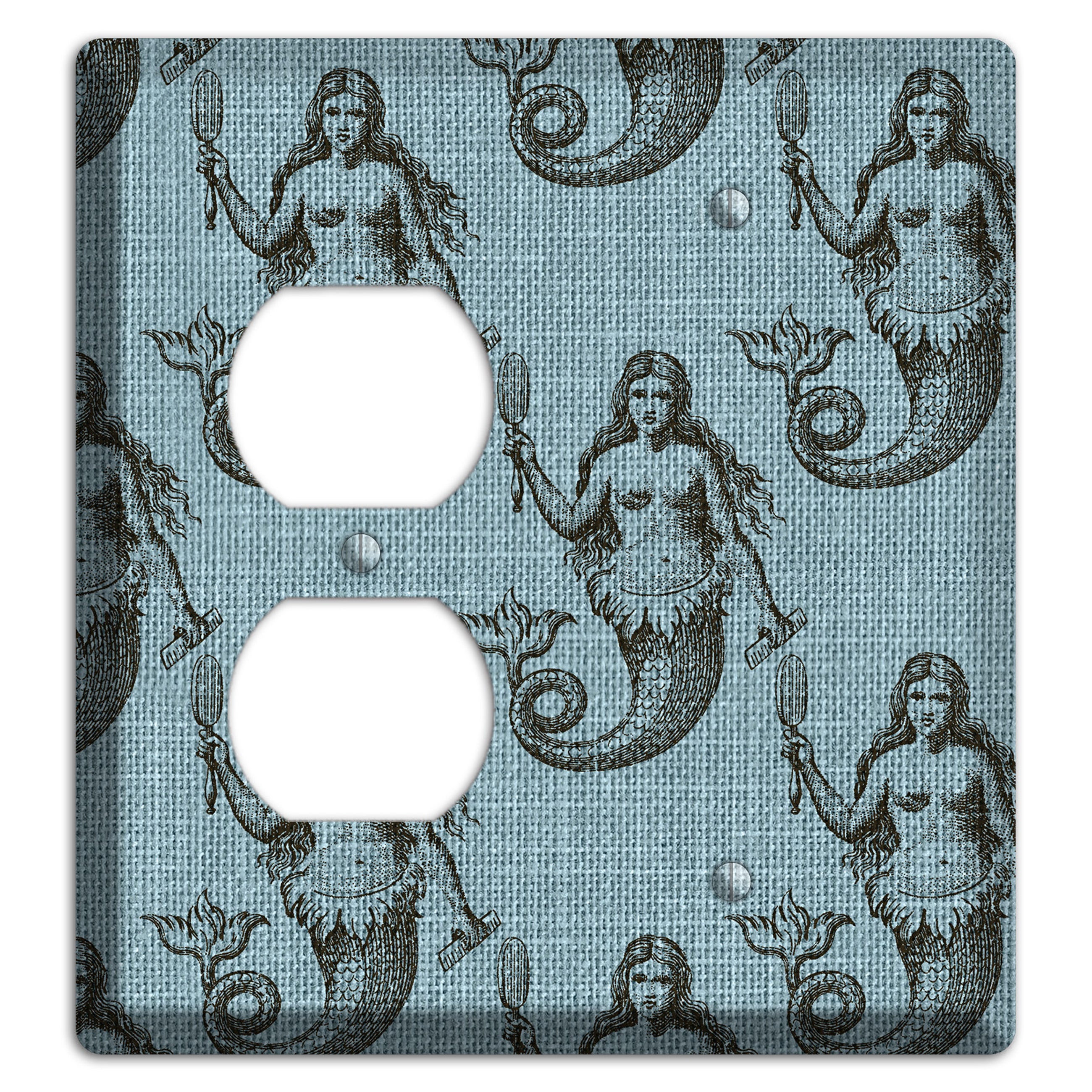 Siren’s Reflection Duplex / Blank Wallplate