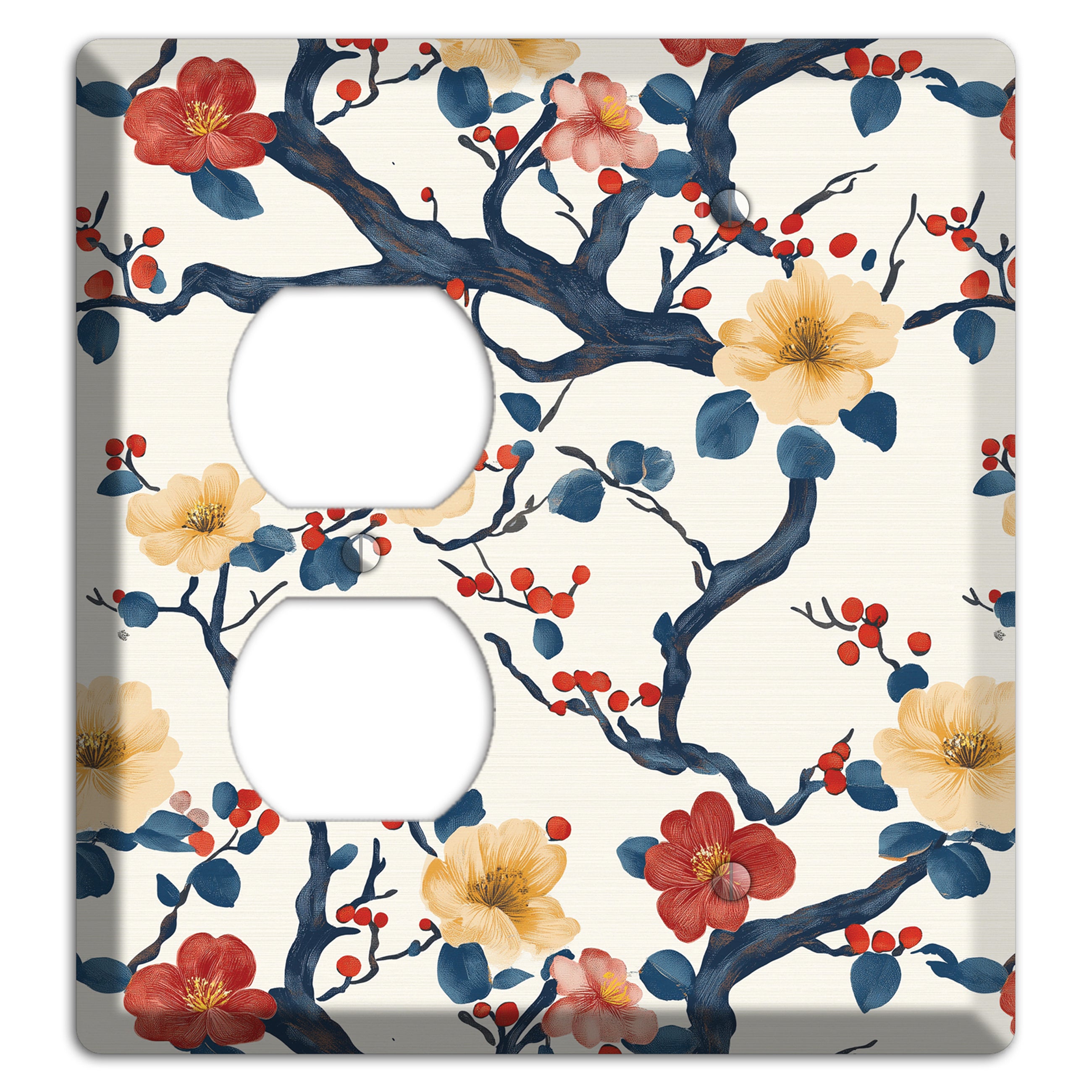Berry Branch Reverie Duplex / Blank Wallplate