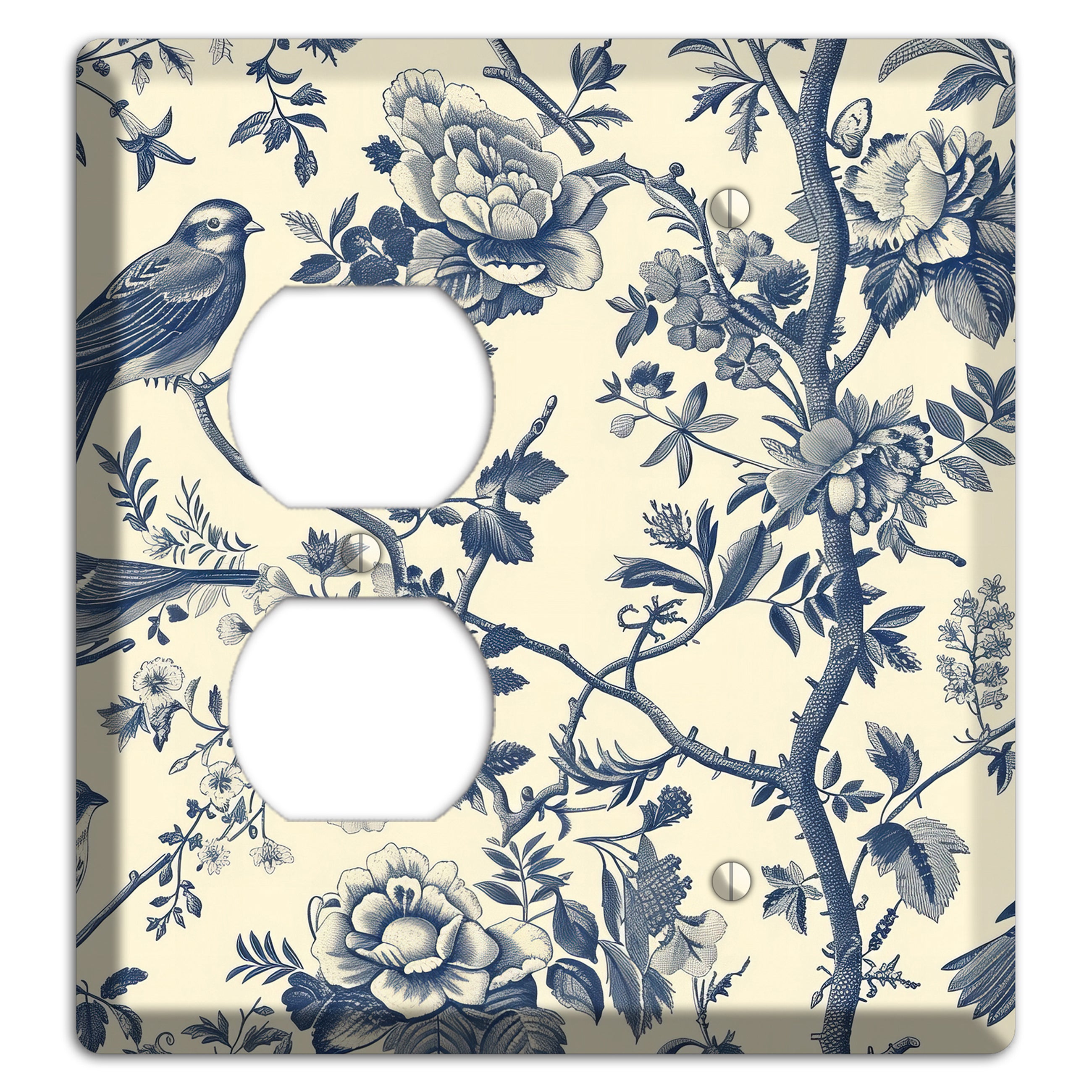 Garden Reverie Duplex / Blank Wallplate