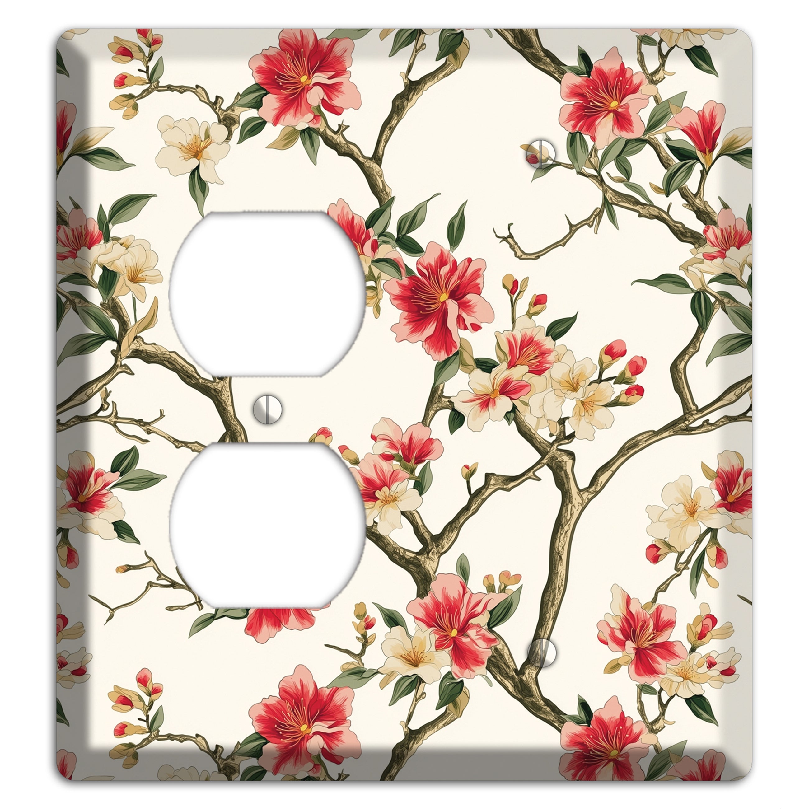 Blossom & Bough Duplex / Blank Wallplate