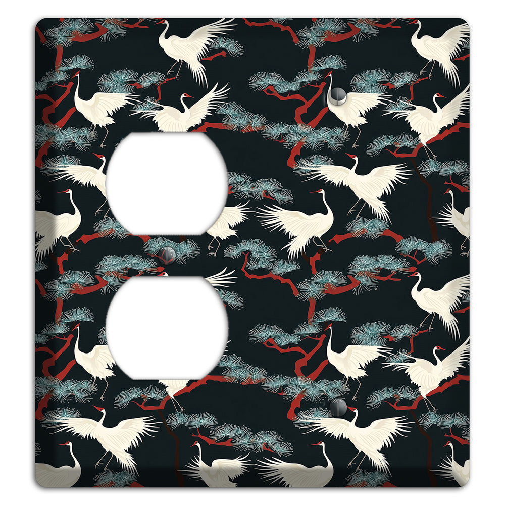 Obsidian Pine Vigil Duplex / Blank Wallplate