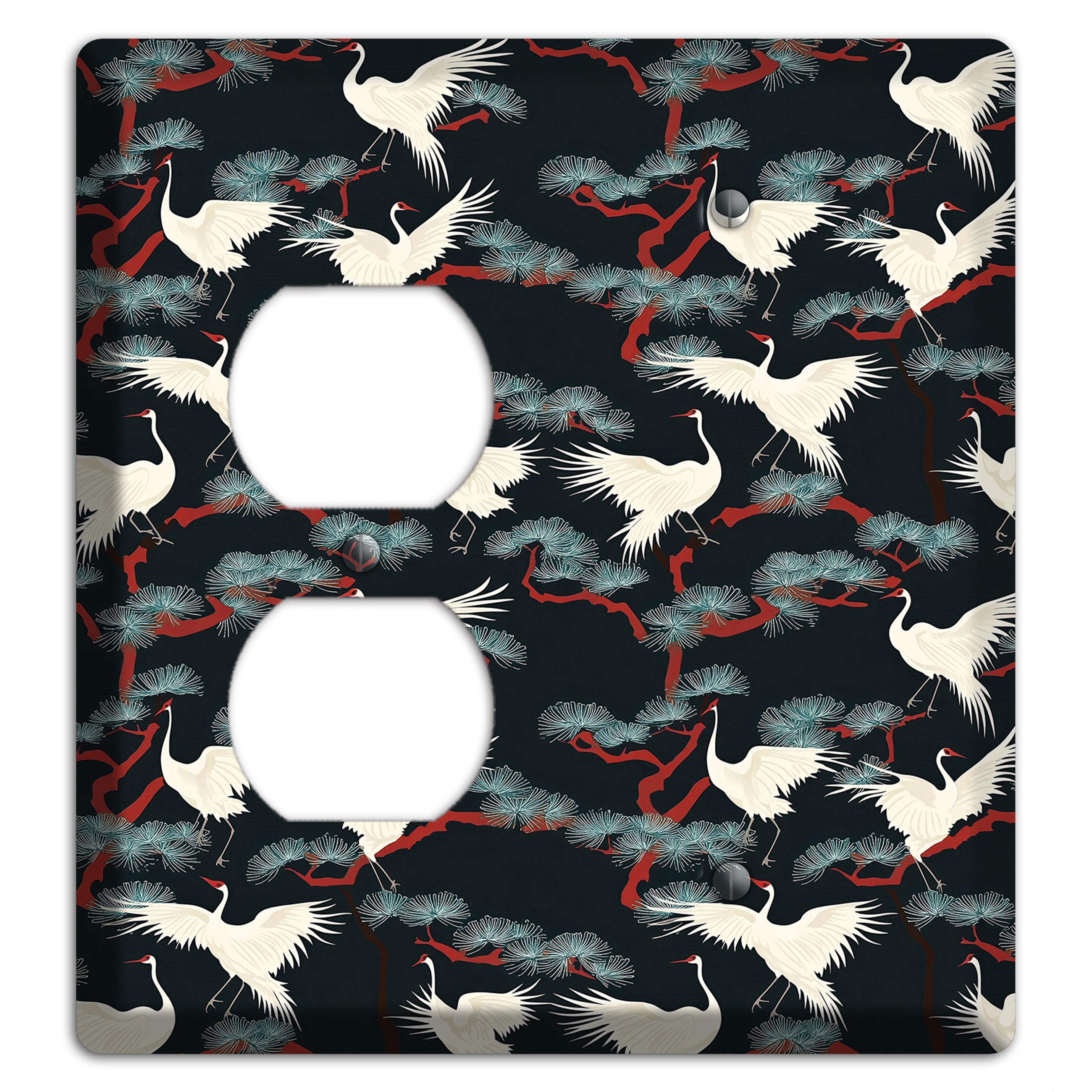 Obsidian Pine Vigil Duplex / Blank Wallplate