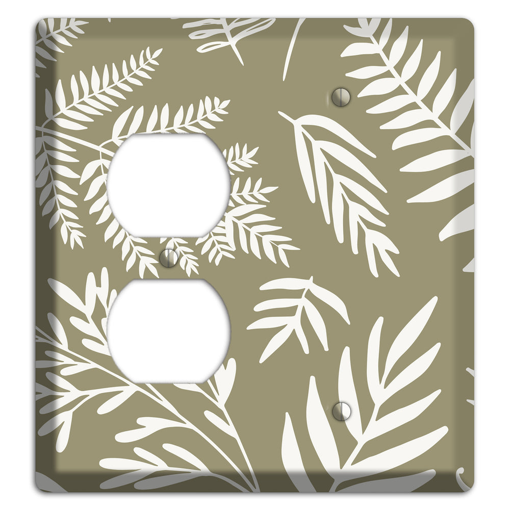 Fernweh & Fog Duplex / Blank Wallplate