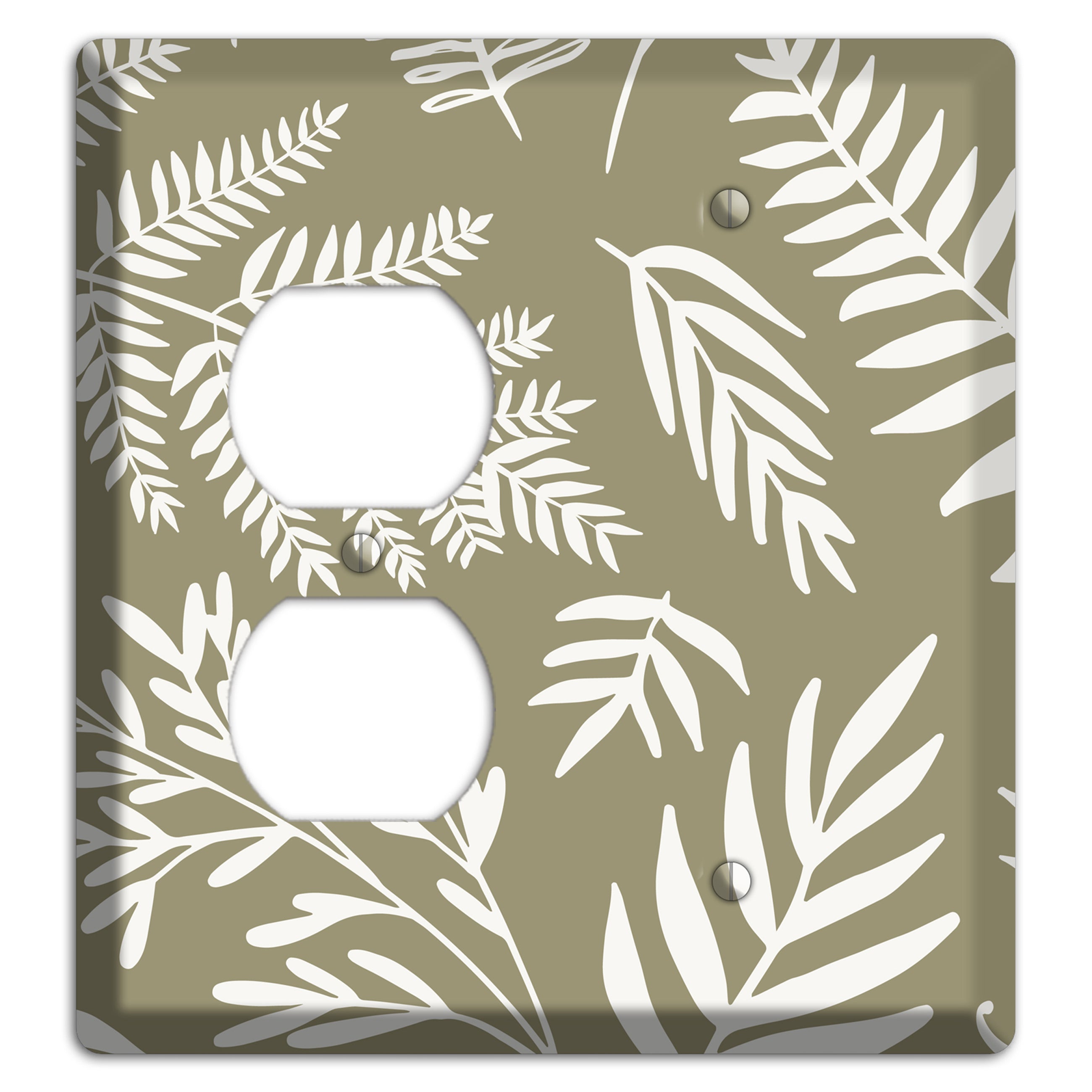 Fernweh & Fog Duplex / Blank Wallplate