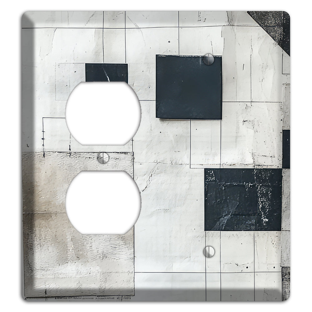 Ledger & Silence Duplex / Blank Wallplate