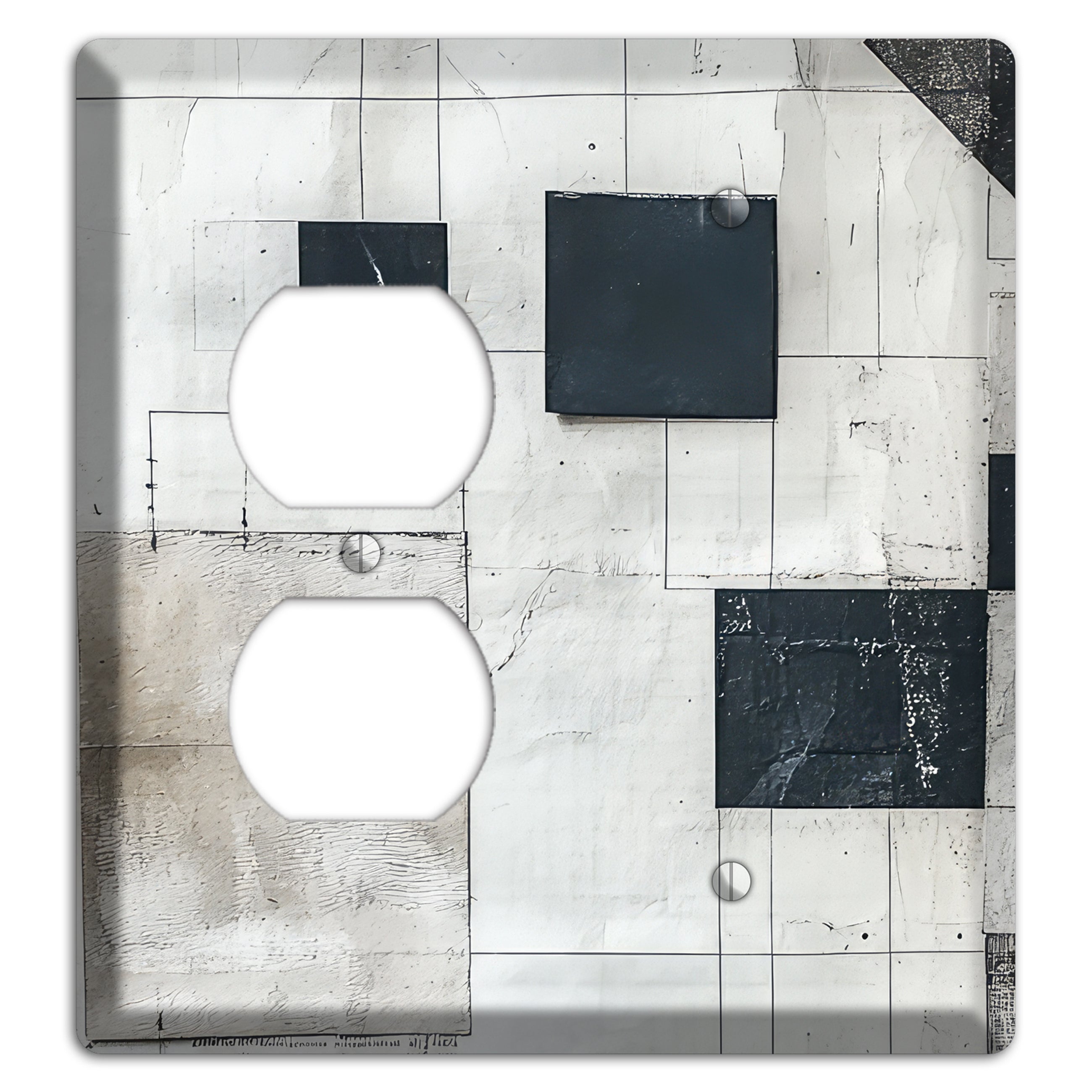 Ledger & Silence Duplex / Blank Wallplate