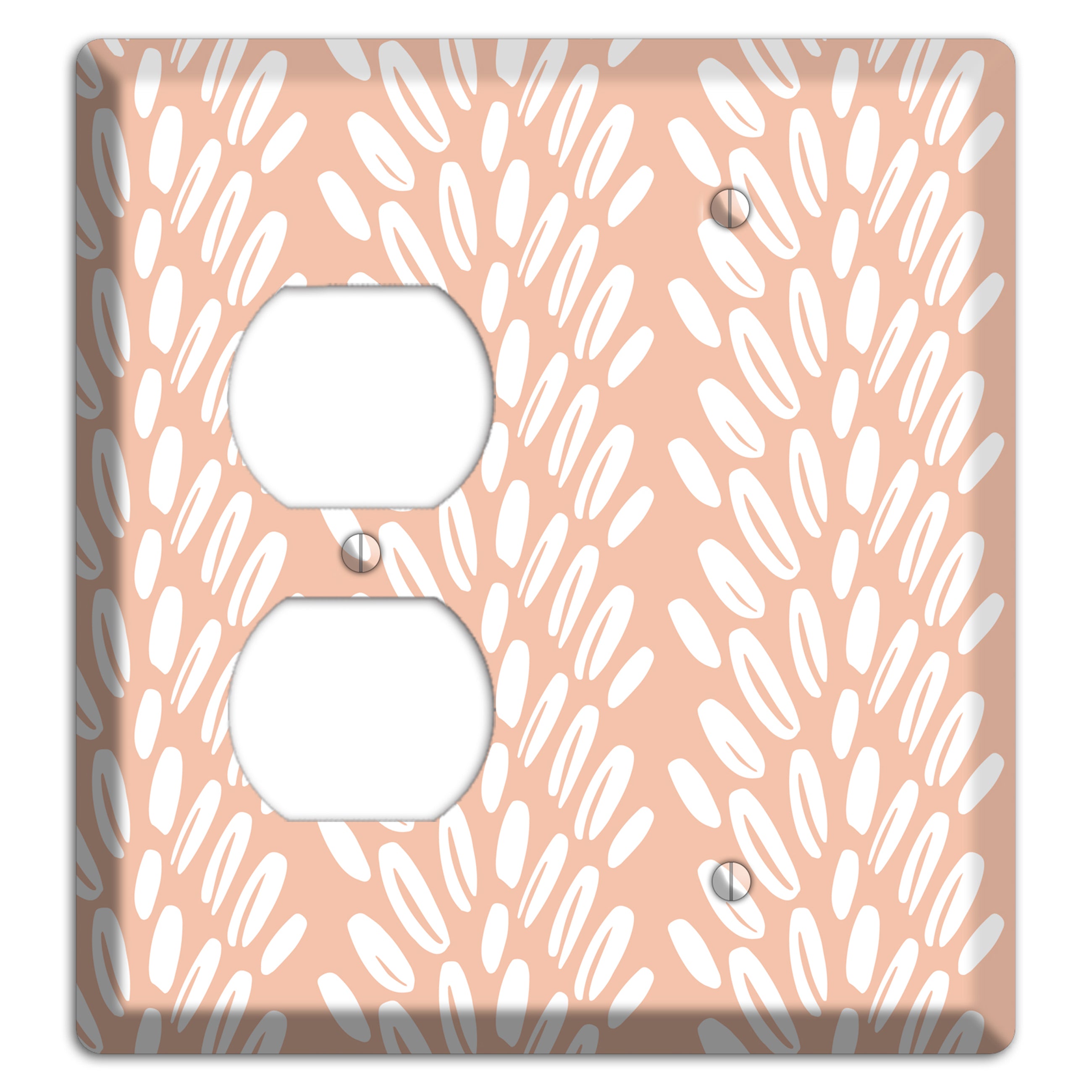 Harvest Plume Rise Duplex / Blank Wallplate