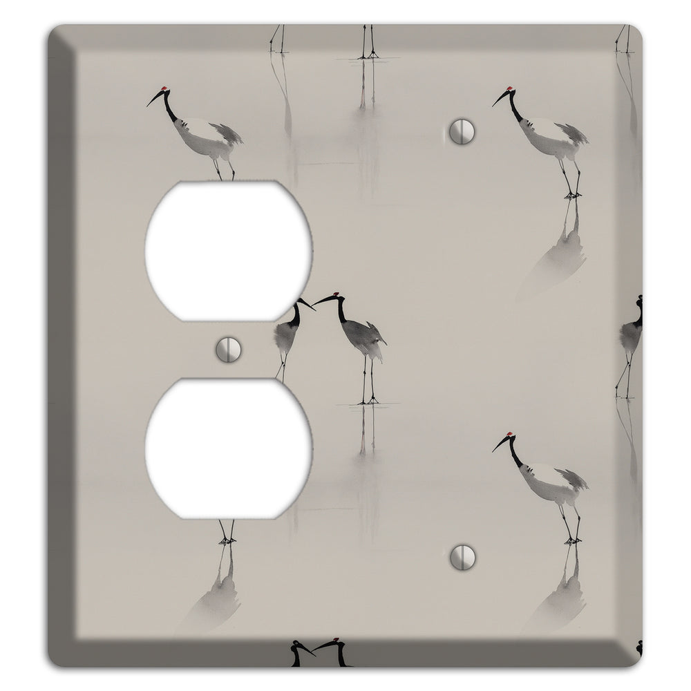 Mist & Mirror Vigil Duplex / Blank Wallplate