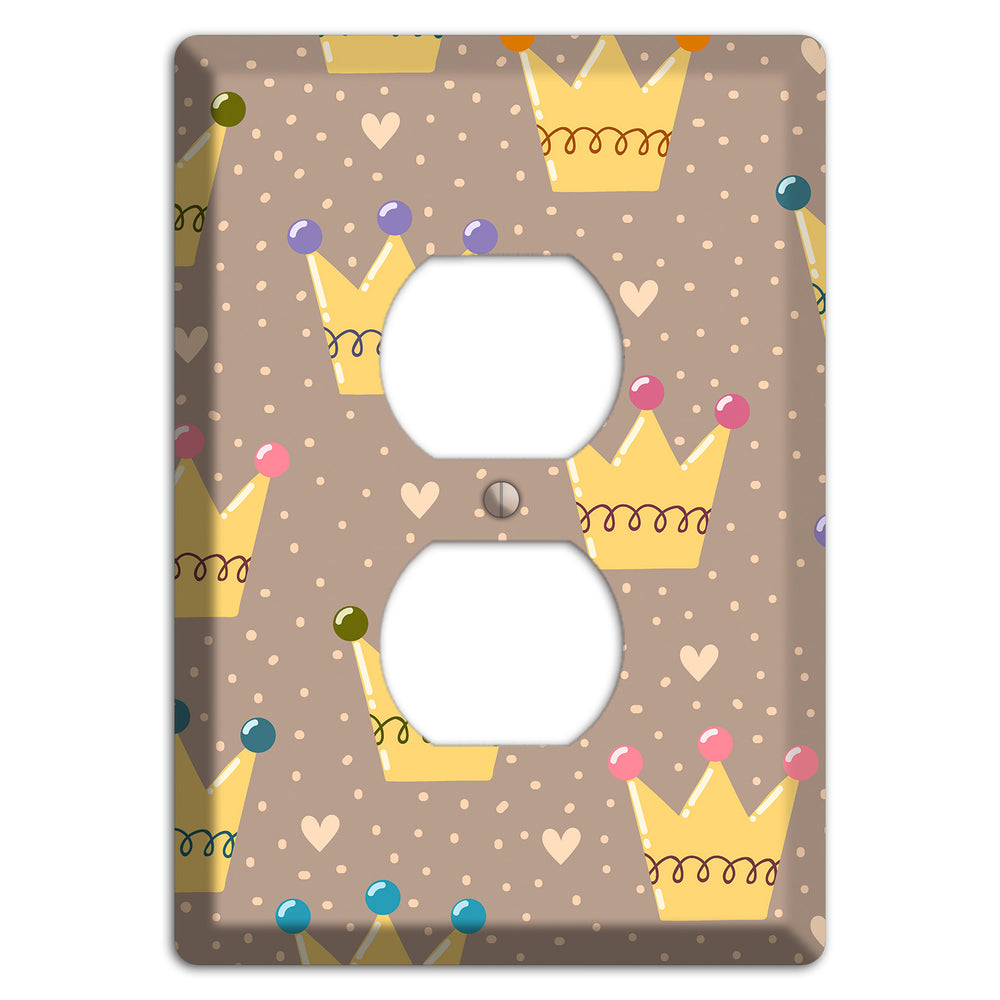 Royal Sprinkles Duplex Outlet Wallplate