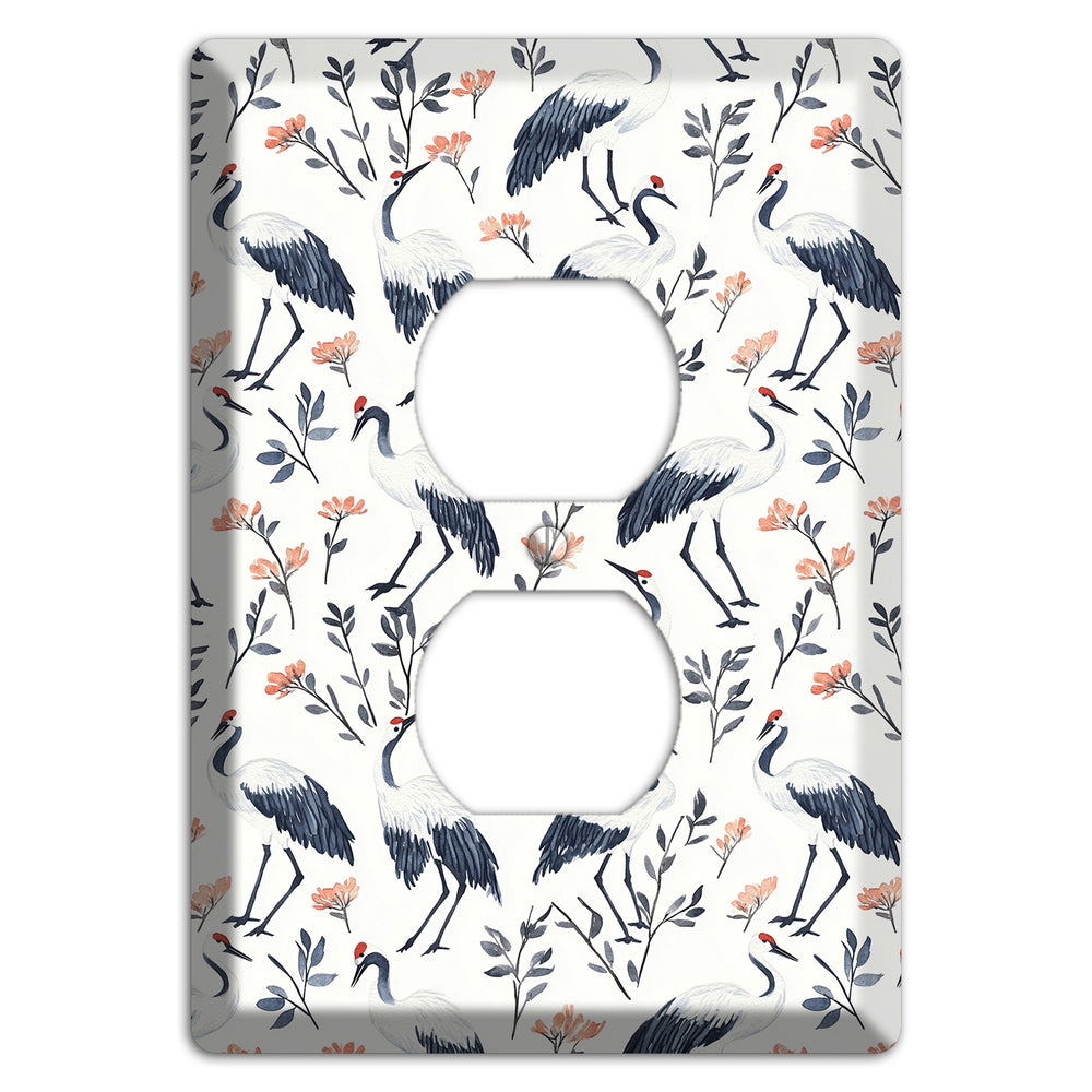 Slate & Coral Marsh Duplex Outlet Wallplate