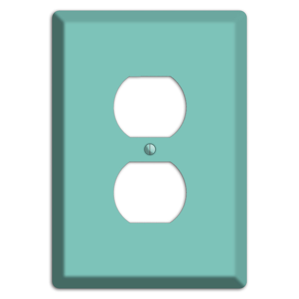 Baxter Seafoam Duplex Outlet Wallplate