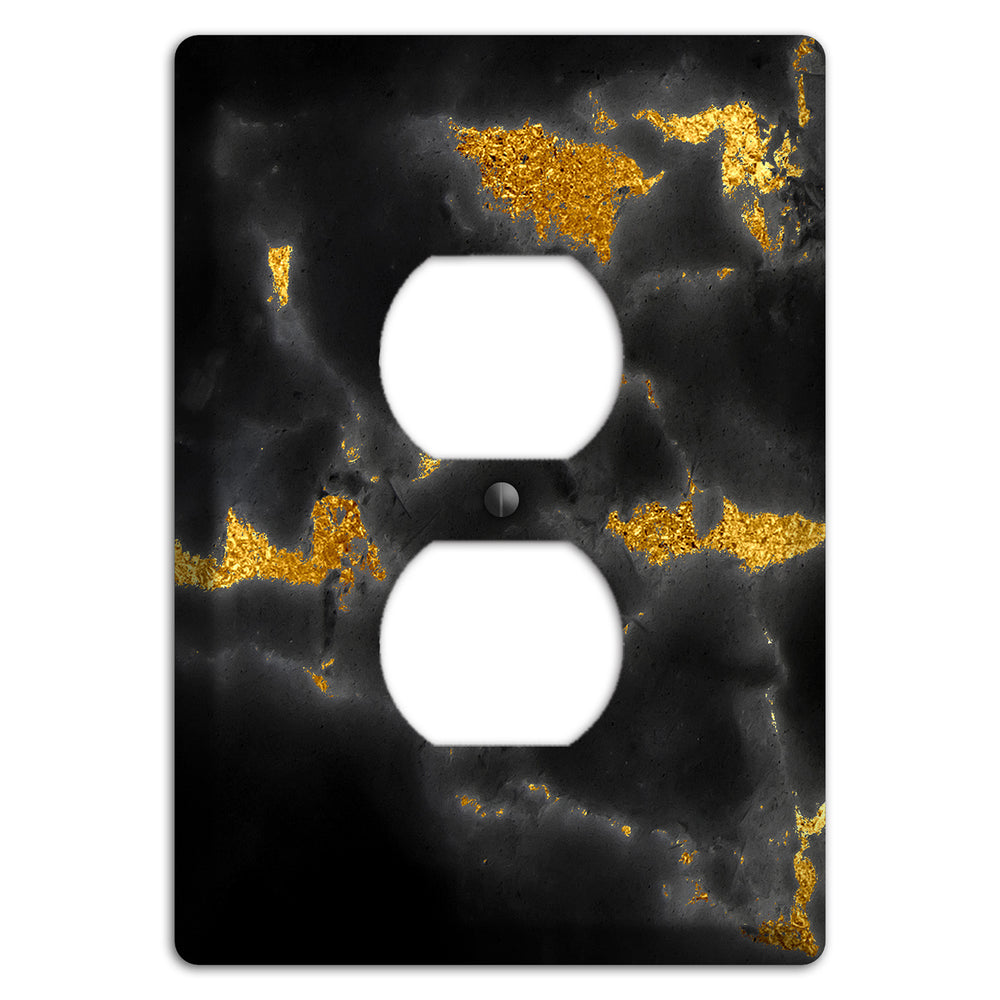 Equator Marble Duplex Outlet Wallplate