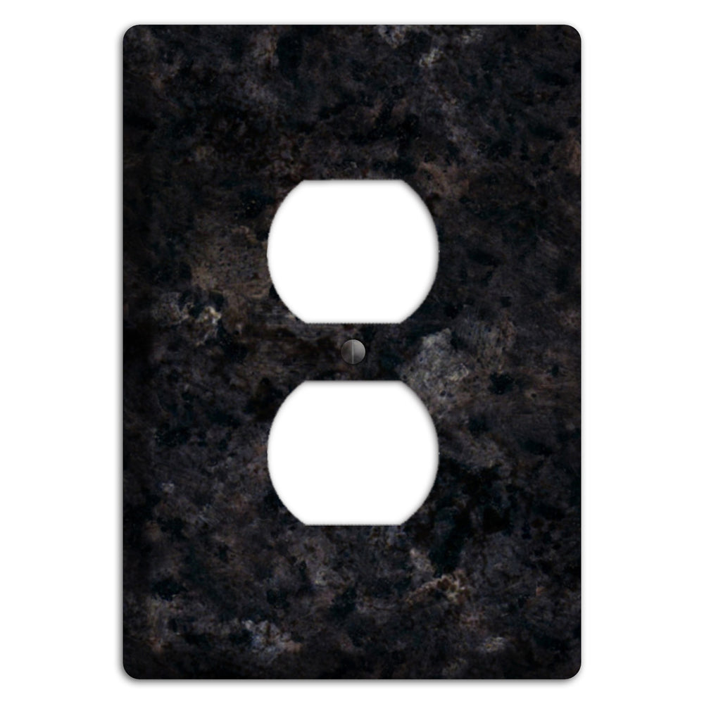 Ubatuba Granite Duplex Outlet Wallplate