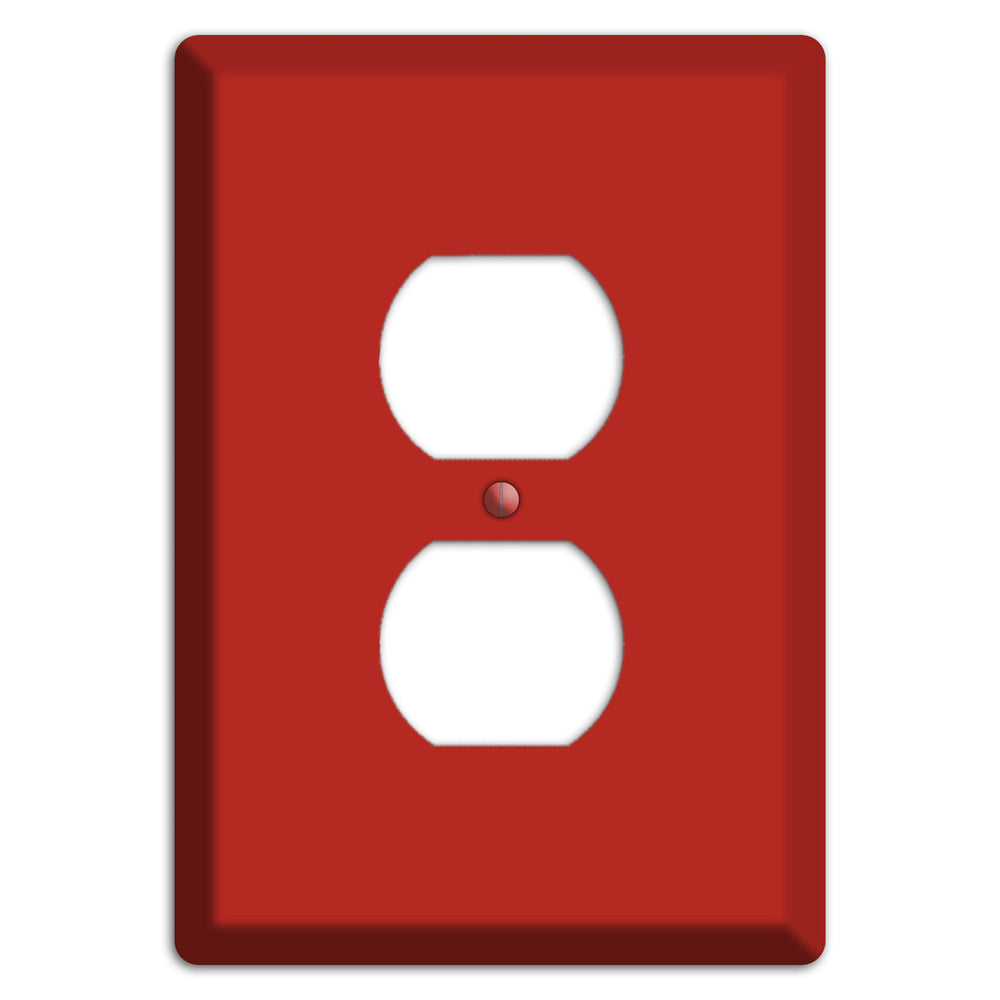 Baxter Paprika Duplex Outlet Wallplate