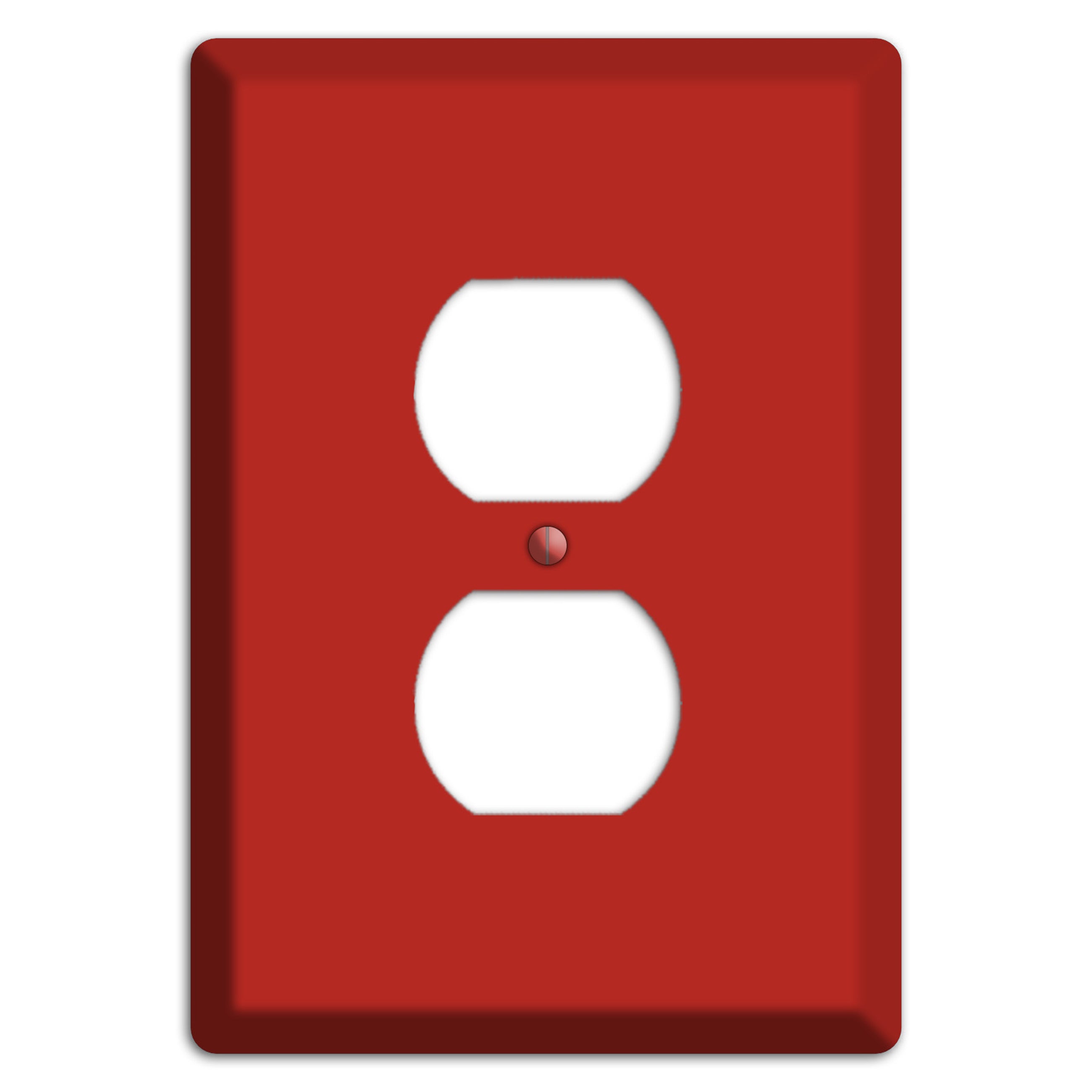 Baxter Paprika Duplex Outlet Wallplate