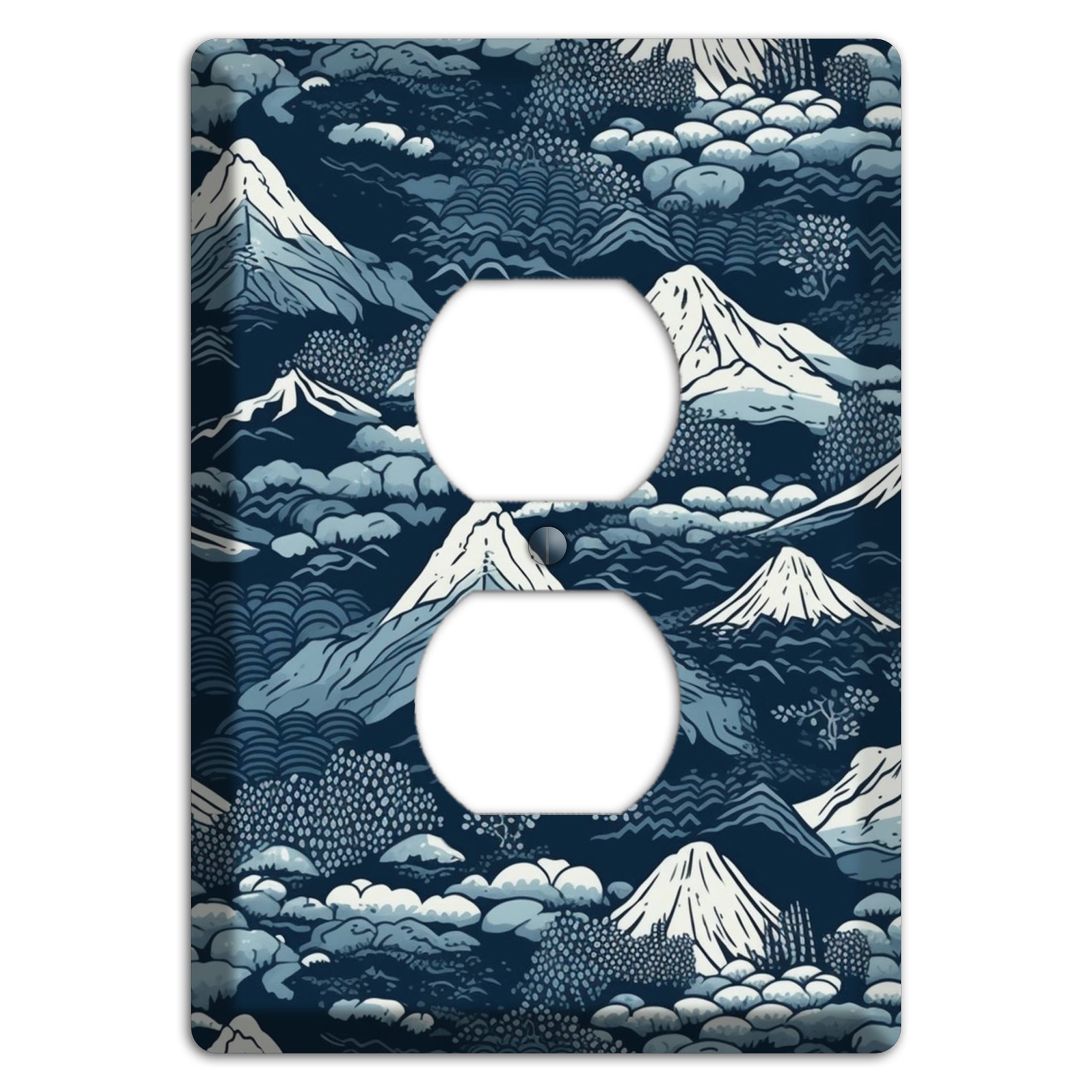 Summit & Fog Duplex Outlet Wallplate – Wallplates.com