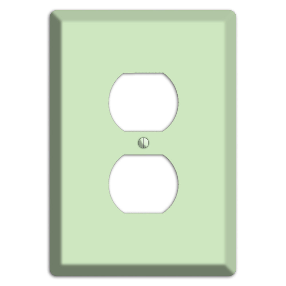 Baxter Mint Duplex Outlet Wallplate