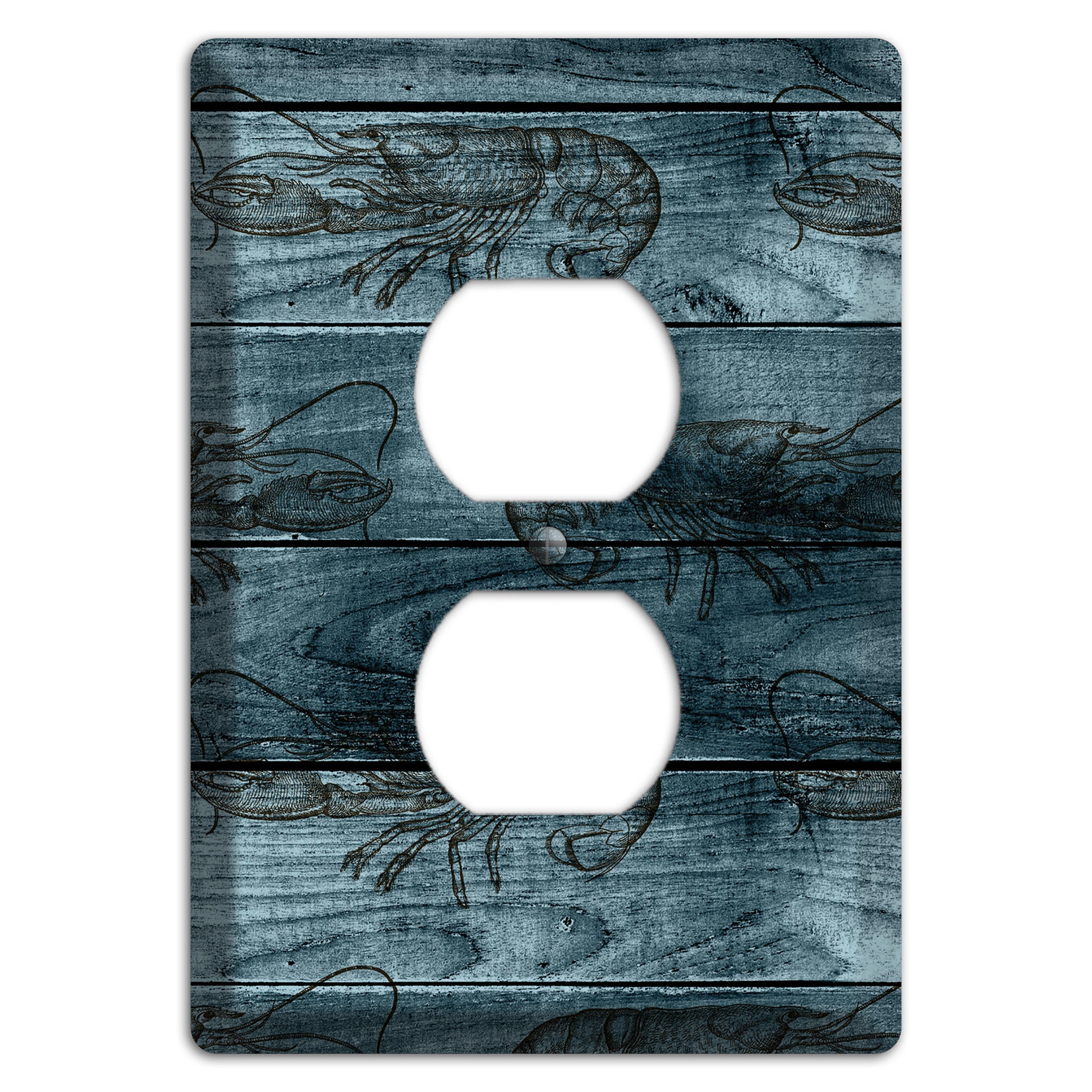 Lobster Ledger Duplex Outlet Wallplate