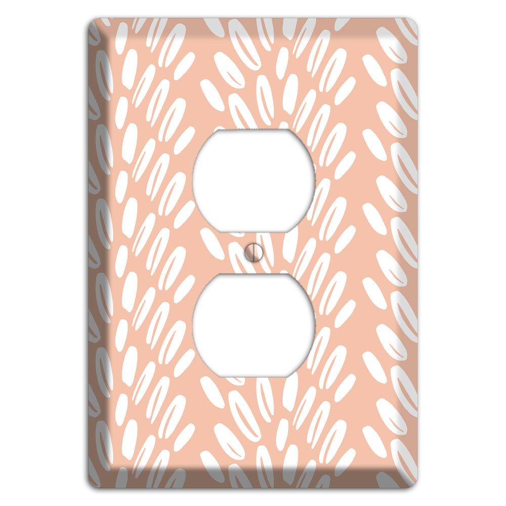 Harvest Plume Rise Duplex Outlet Wallplate