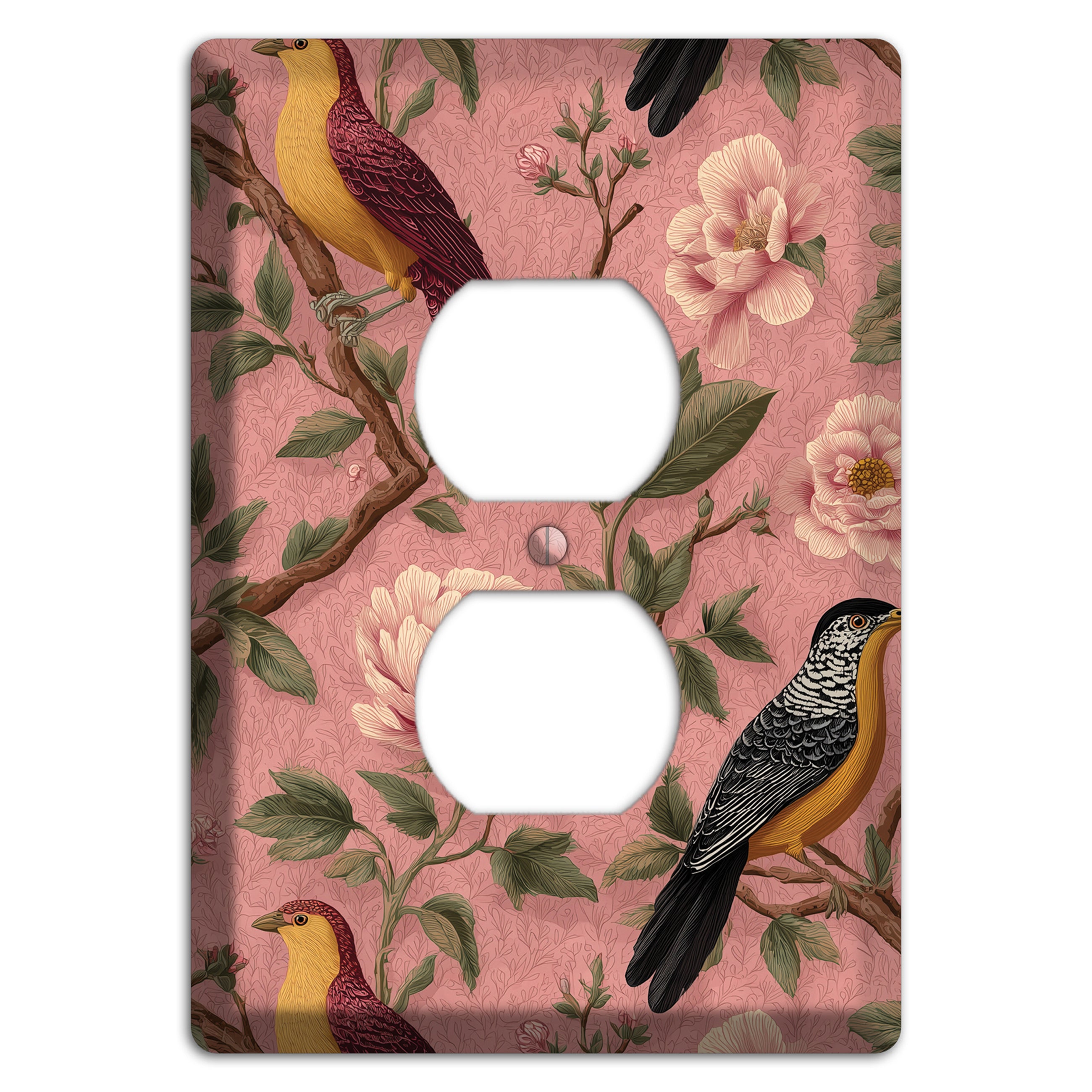 Peony & Perch Duplex Outlet Wallplate