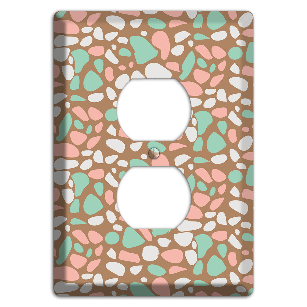 Ginger Mint Chip Duplex Outlet Wallplate